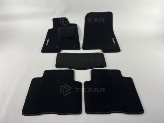 Коврики текстильные для Mitsubishi Pajero III/IV 1999-2022 3D Коврики текстильные для Mitsubishi Pajero III/IV 1999-2022 3D