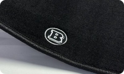 Вышивка в багажник Brabus круг маленький Вышивка в багажник Brabus круг маленький
