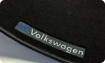 Вышивка в багажник Логотип и надпись Volkswagen Вышивка в багажник Логотип и надпись Volkswagen
