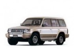 Коврики текстильные для Mitsubishi Pajero II 1991-2004 5D