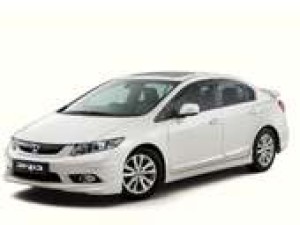 Коврики текстильные для Honda Civic IX (Sedan) 2011-2017