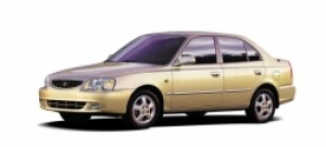 Коврики текстильные для Hyundai Accent II (ТагАЗ) 2001-2012