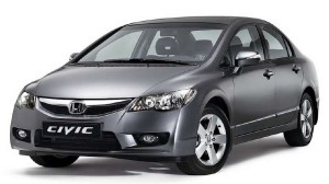 Коврики текстильные для Honda Civic VIII (Sedan) 2005-2011