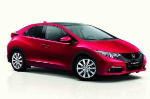 Коврики текстильные для Honda Civic IX (Hatchback 5D) 2012-2017