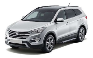 Коврики текстильные для Hyundai Grand Santa Fe III 2012-2018