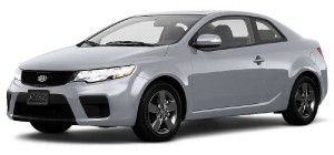 Коврики текстильные для Kia Cerato Koup II 2009-2013