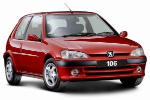 Коврики текстильные для Peugeot 106 I 1991-2004