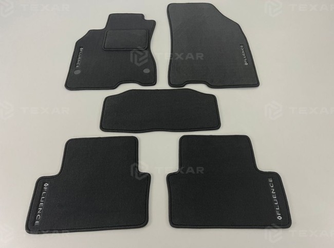 Коврики текстильные для Renault Fluence I 2009-2017 Коврики текстильные для Renault Fluence I 2009-2017