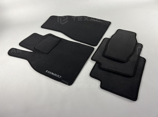 Коврики текстильные для Renault Megane II 2002-2009 Коврики текстильные для Renault Megane II 2002-2009
