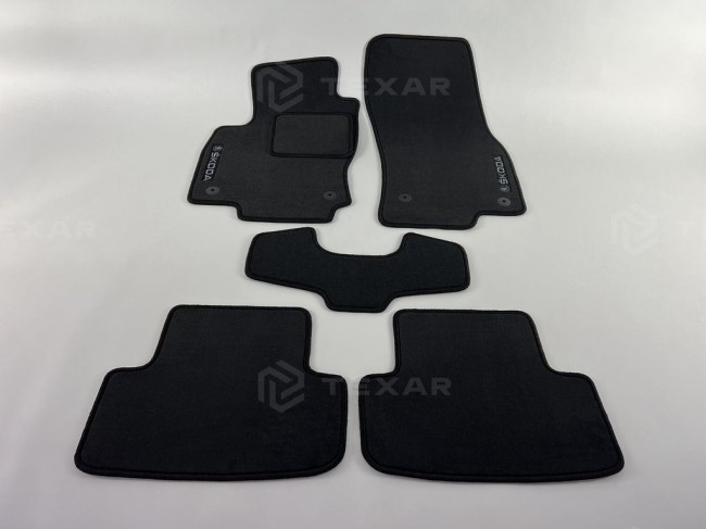 Коврики текстильные для Skoda Karoq 2017-... Коврики текстильные для Skoda Karoq 2017-...