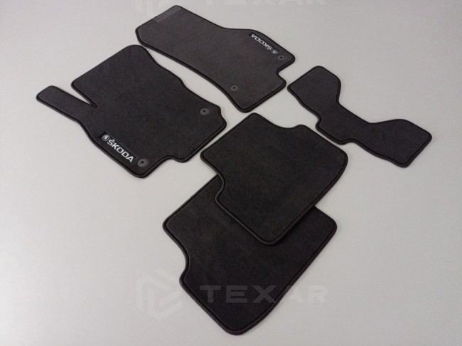 Коврики текстильные для Skoda Octavia IV 2019-... Коврики текстильные для Skoda Octavia IV 2019-...