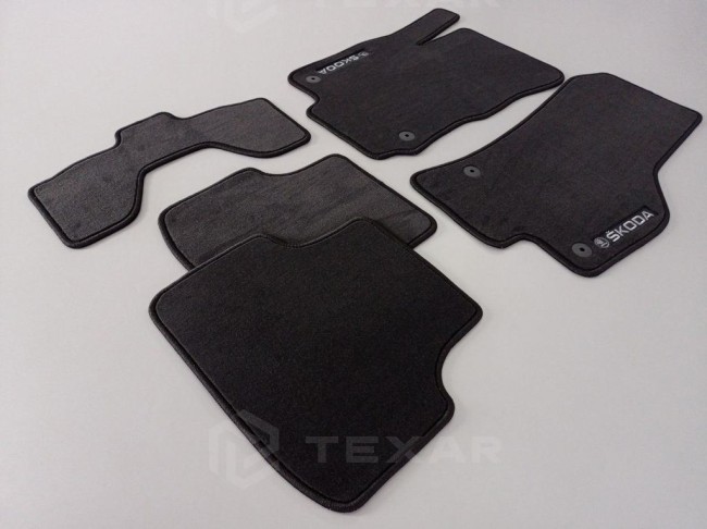 Коврики текстильные для Skoda Octavia IV 2019-... Коврики текстильные для Skoda Octavia IV 2019-...