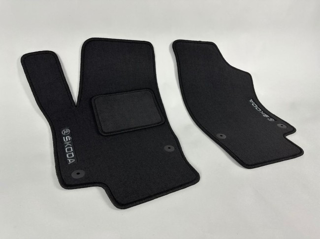 Коврики текстильные для Skoda Rapid 2013-2023 Коврики текстильные для Skoda Rapid 2013-2023