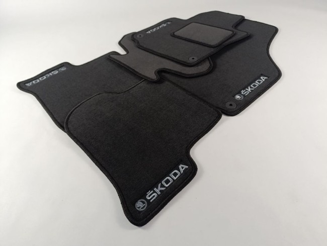 Коврики текстильные для Skoda Yeti I 2009-2018 Коврики текстильные для Skoda Yeti I 2009-2018
