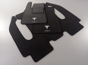Коврики текстильные для Tesla Model X I (6 мест) 2015-2021