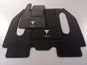 Коврики текстильные для Tesla Model X I (6 мест) 2015-2021