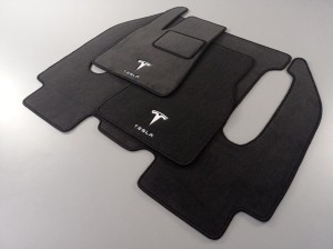 Коврики текстильные для Tesla Model X I (6 мест) 2015-2021