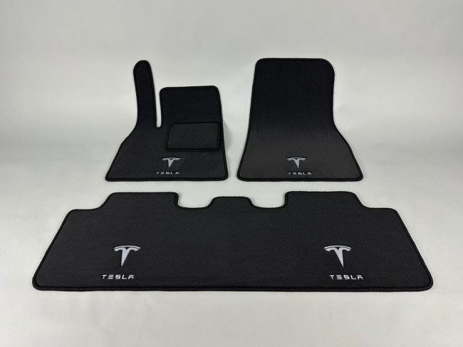 Коврики текстильные для Tesla Model Y I 2019-... Коврики текстильные для Tesla Model Y I 2019-...