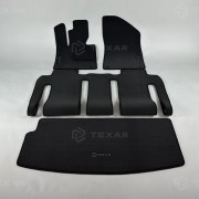 Коврики текстильные для ZEEKR 009 I (минивэн) 2022-... салон и багажник
