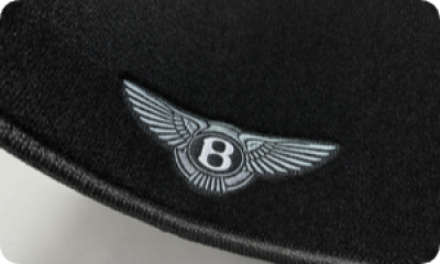 Вышивка в багажник Bentley лого Вышивка в багажник Bentley лого