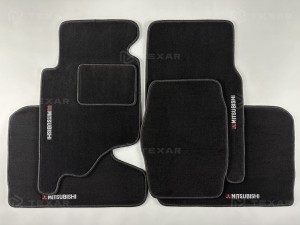 Коврики текстильные для Mitsubishi Pajero II 1991-2004 5D